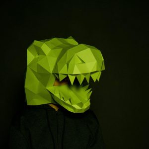 T-rex maszk